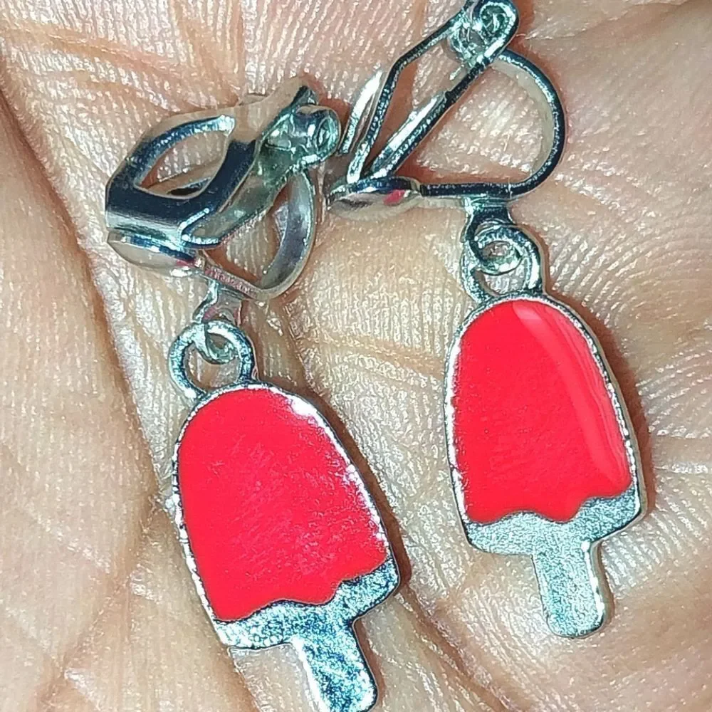 Super cute kid's fashion clip-on earrings - Picture 4 of 5